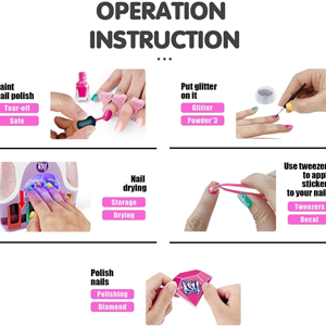 ست آرایشی و طراحی ناخن Fashion Nail Art_اسباب بازی